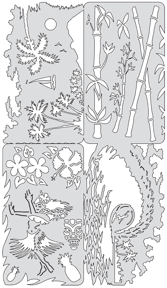 Artool Nano Series Template Set - Island Fx