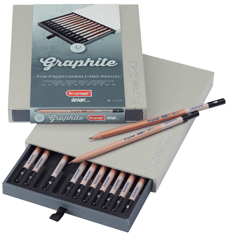 Bruynzeel Graphite Pencil Box Set Of 12