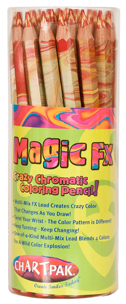 Koh-I-Noor Magic Fx Fire Pencil Tub Of 30