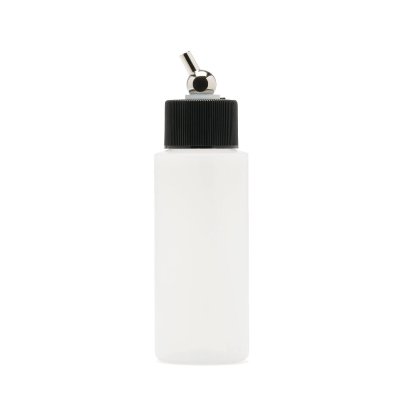 Iwata High Strength Translucent Bottle 2 Oz / 60 Ml Cylinder With Adaptor Cap