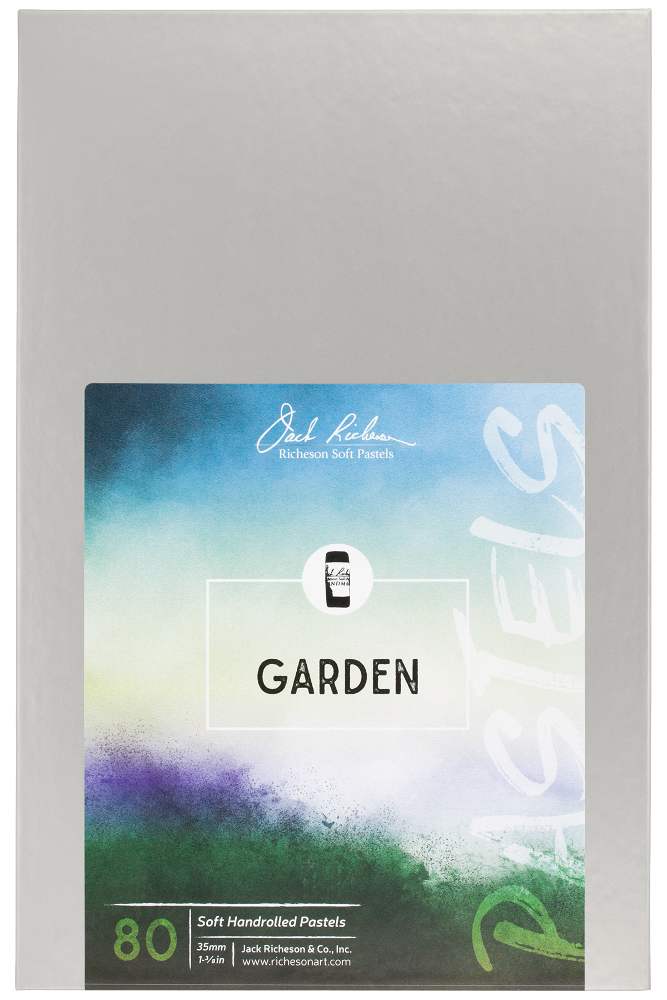 Richeson Soft Handrolled Pastels Set Of 80 - Color: Garden