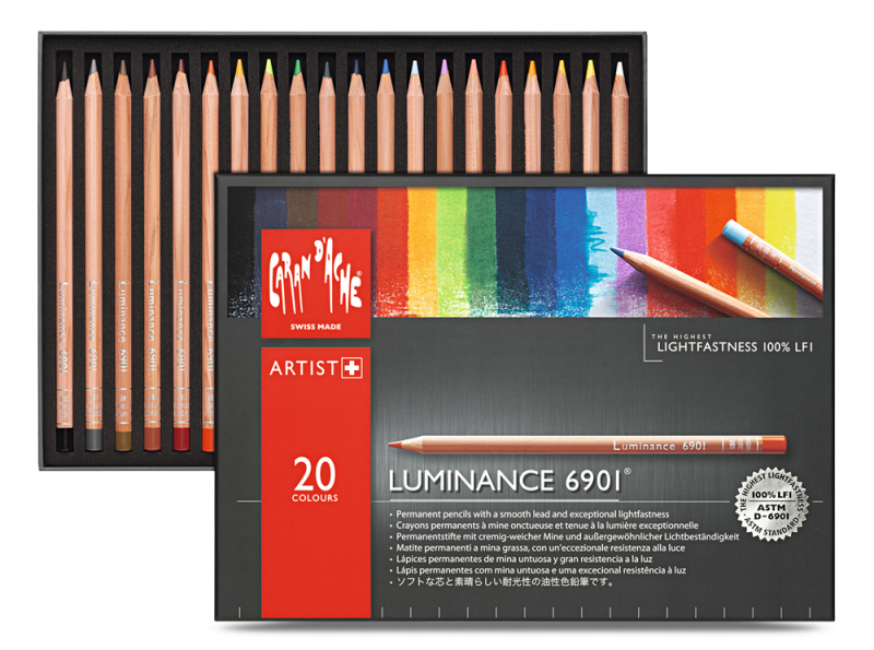Caran D'ache Luminance Lightfast Pencil Set Of 20