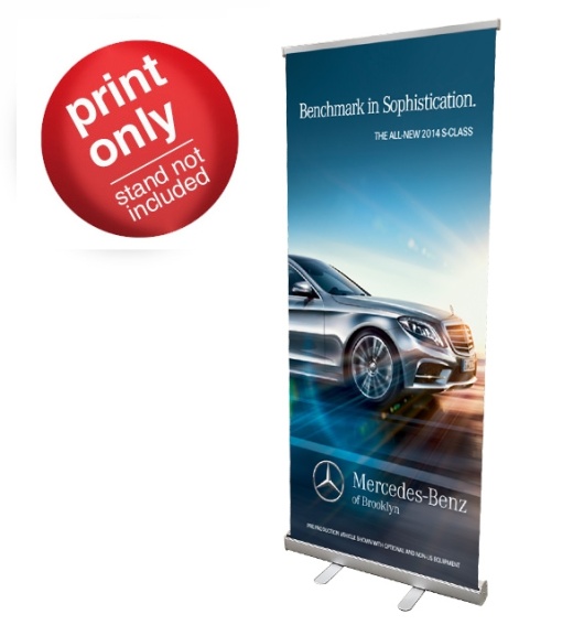 33" x 78" Replacement Graphic for PDE03 Banner Stand