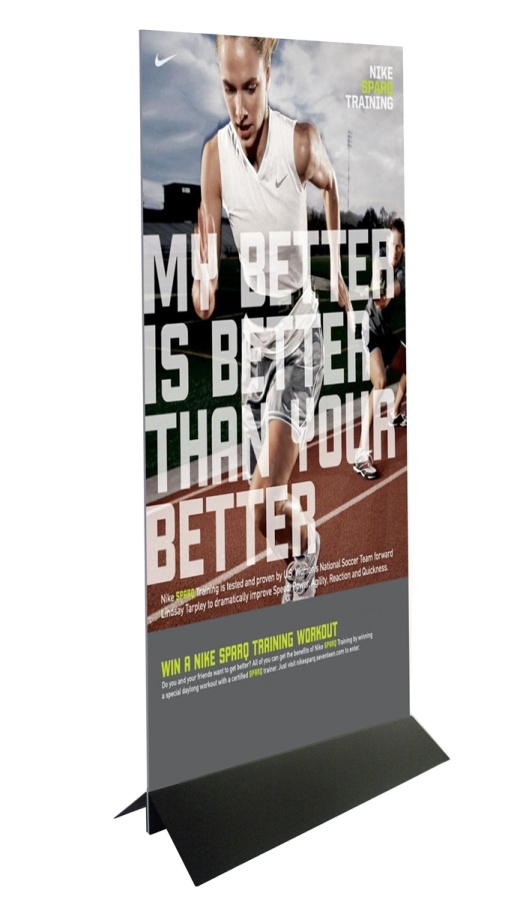 36 Floor Mount Sign Holder