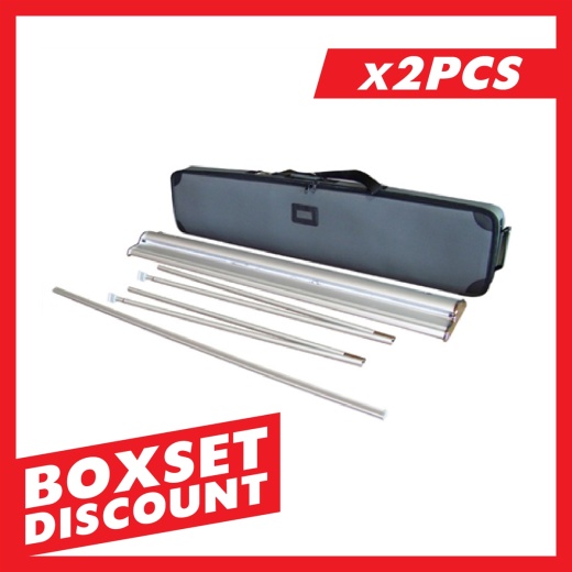 HD Retractable Banner Stand 48" - Box Set [Qty 2 Pcs]