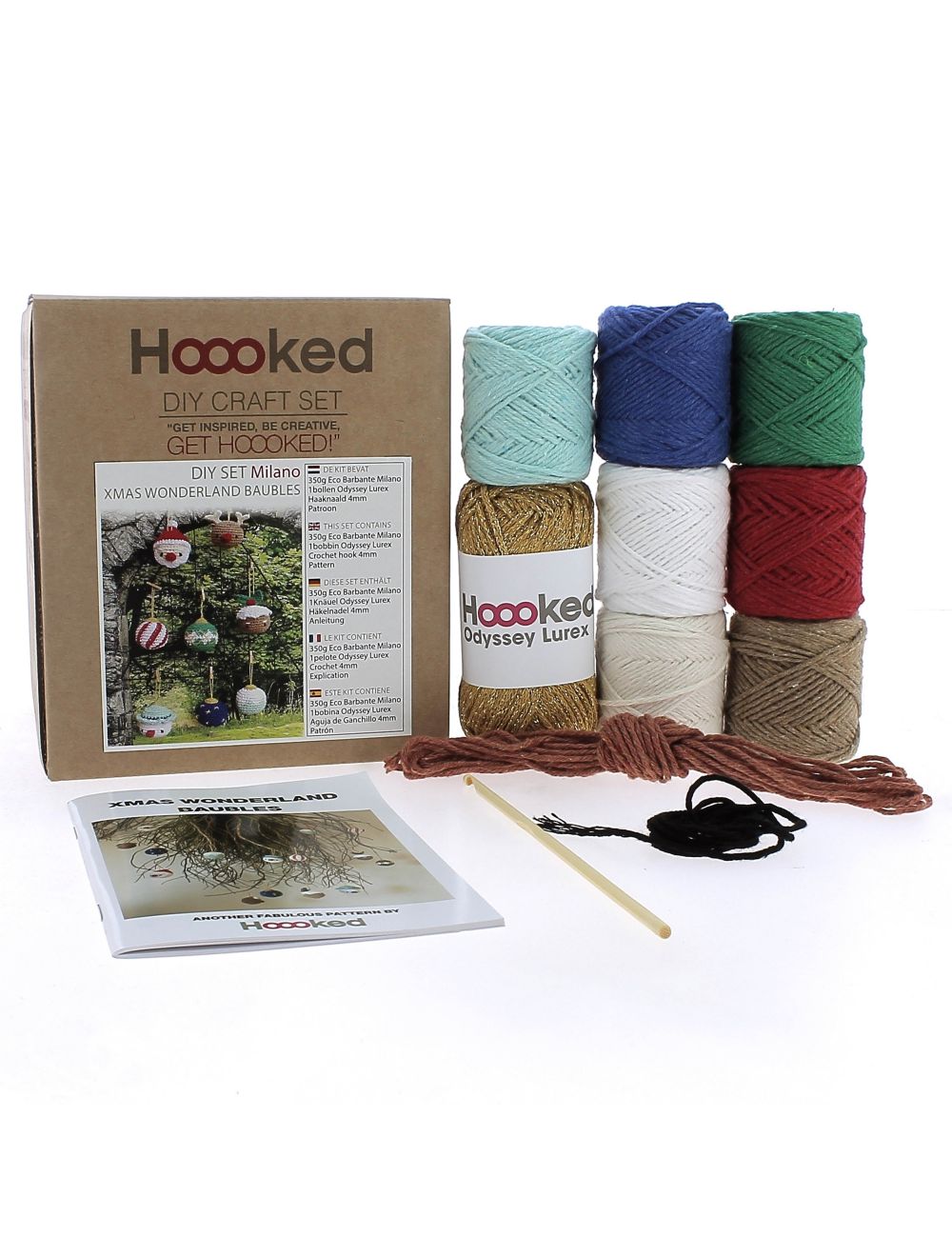 Hoooked Macrame Kit W/Spesso Yarn-Christmas Tree