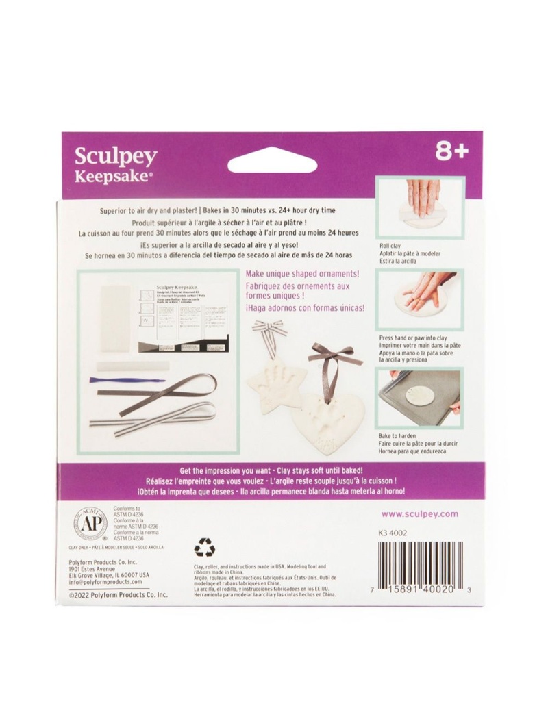 Keepsake Air Dry Impression Kit K3 4020