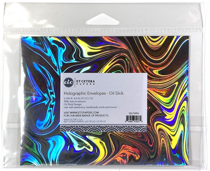 Etc Papers A2 Envelopes 80Lb 6 Per Pkg Holographic SAV-NM01649480