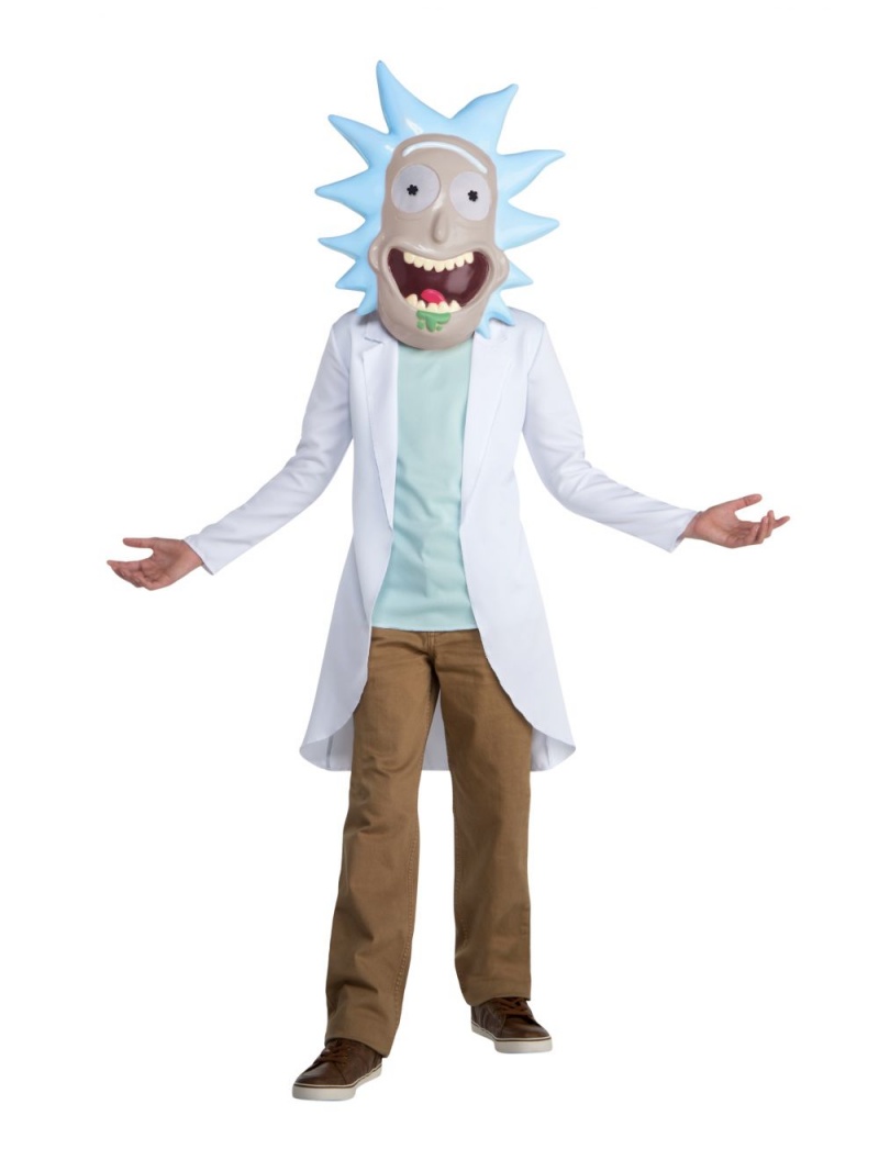 Adult Rick And Morty Rick Costume, X-Large 14-16