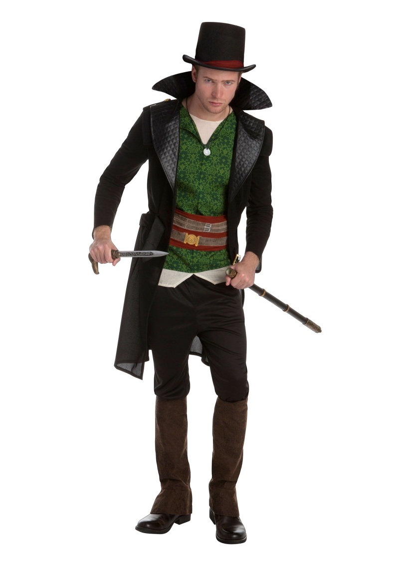 Mens Assassins Creed Jacob Frye Classic Game Costume Adult X Large