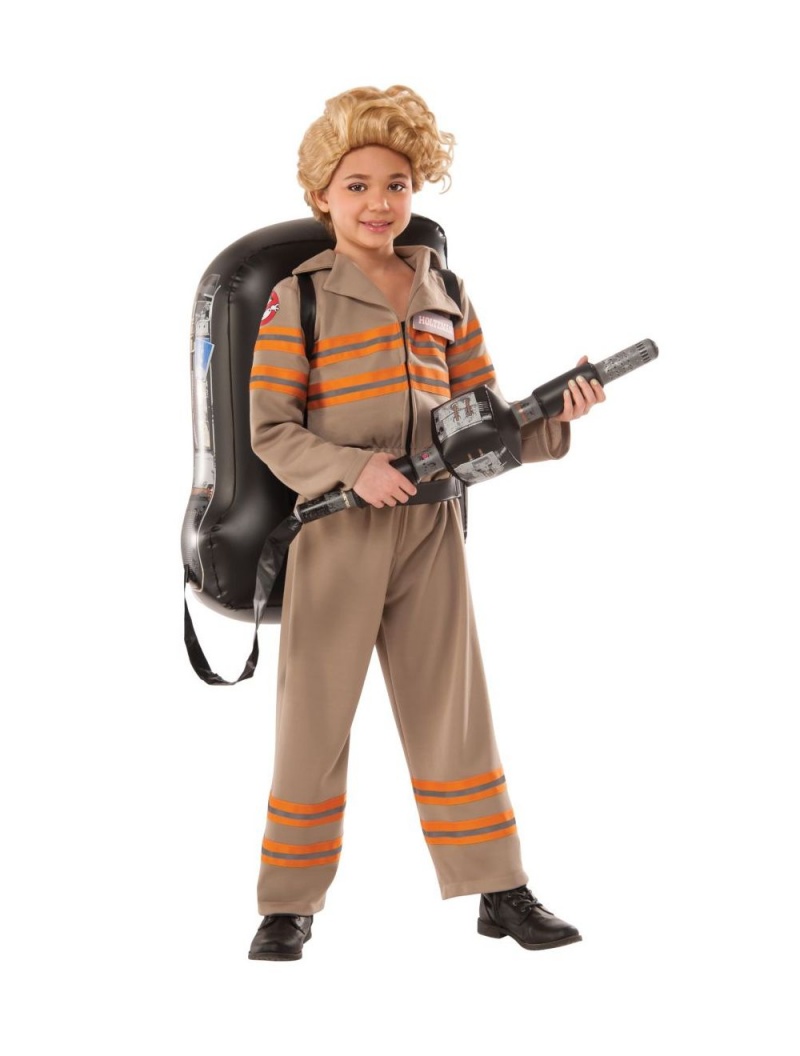 Girl's Ghostbusters Movie Deluxe Child Costume, Small