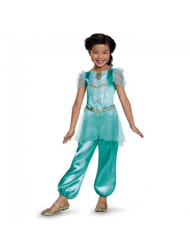 Jasmine Classic Disney Princess Aladdin Costume One Color X Small 3T-4t