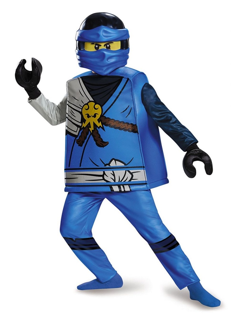 Jay Deluxe Ninjago Lego Costume Large 10-12