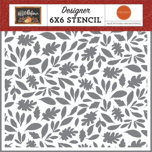 Carta Bella Stencil 6 X6 Inch Inch