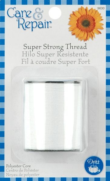 Dritz Care And Repair Super Strong Thread 150Yd White