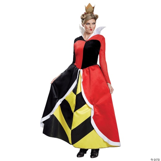 Queen Of Hearts Deluxe Adult Xl 18-20