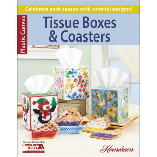 Leisure Arts Tissue Boxes And Coasters