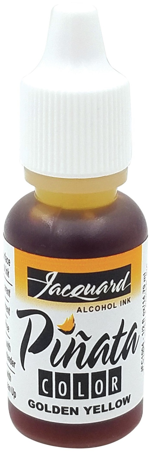 Jacquard Pinata Color Alcohol Ink .5Oz Golden Yellow