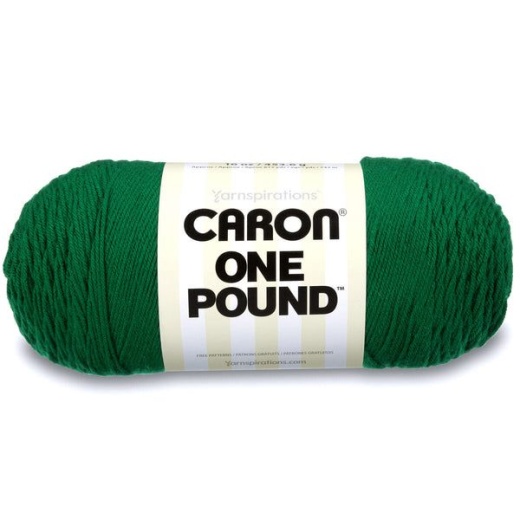 Spinrite Caron One Pound Yarn Kelly Green Pack Of 1 Skein