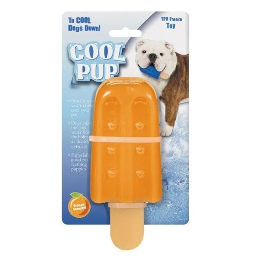 Cool Pup Toy Popsicles Orange 1 Pk Lg Popsicle
