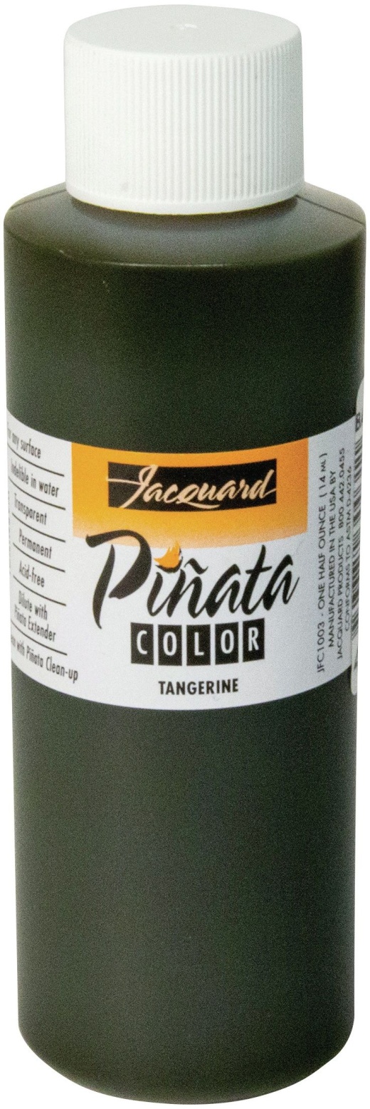 Jacquard Pinata Color Alcohol Ink 4Oz Tangerine