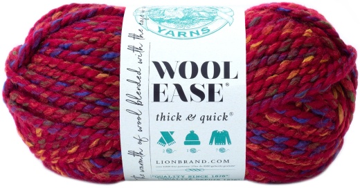 Lion Brand Wool Ease Thick And Quick Yarn Campfire Pack Of 1 Skein