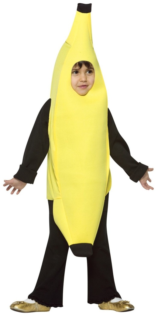 Rasta Imposta Banana Child Costume Toddler Size 3 4t