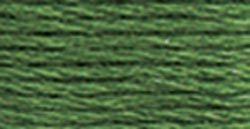 Dmc Pearl Cotton Yarn Size 3 16.4Yd Dark Pistachio Green 1 Pack Of 1 Skein