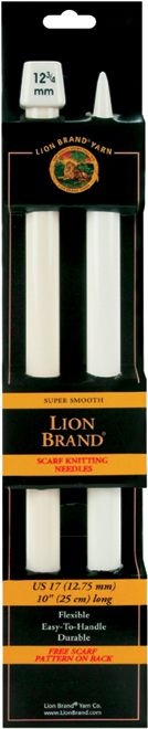 Lion Br And Scarf Knitting Needles 10 Size 17 12.75Mm Inch