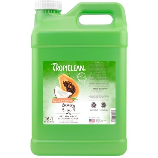 Luxury 2 In 1 Papaya And Coconut Shampoo Conditioner 2.5 Gallon