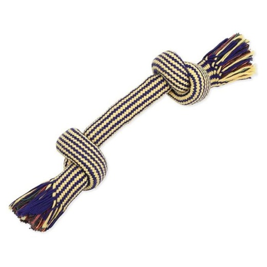 Lg 2 Knot Colored Rope Bone - The Ultimate Dog Toy