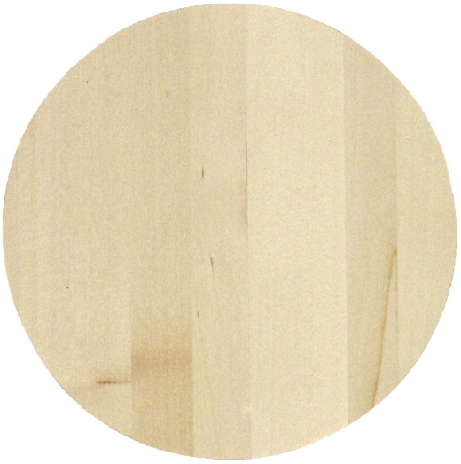 Basswood Circle Panel