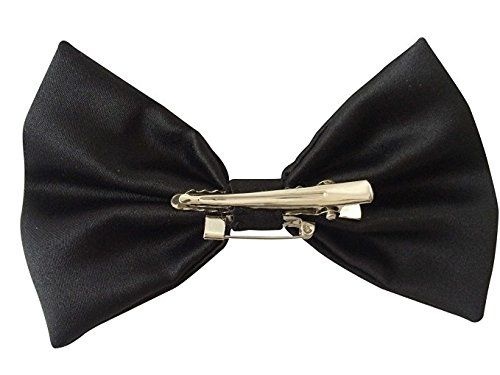 Halloween Wholesalers Classic Hair Bow - Black