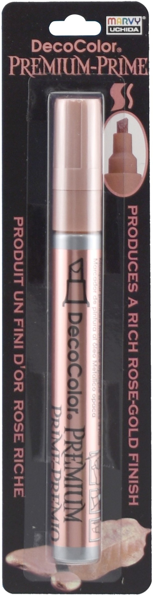 Decocolor Premium Chisel Paint Marker Rose Gold