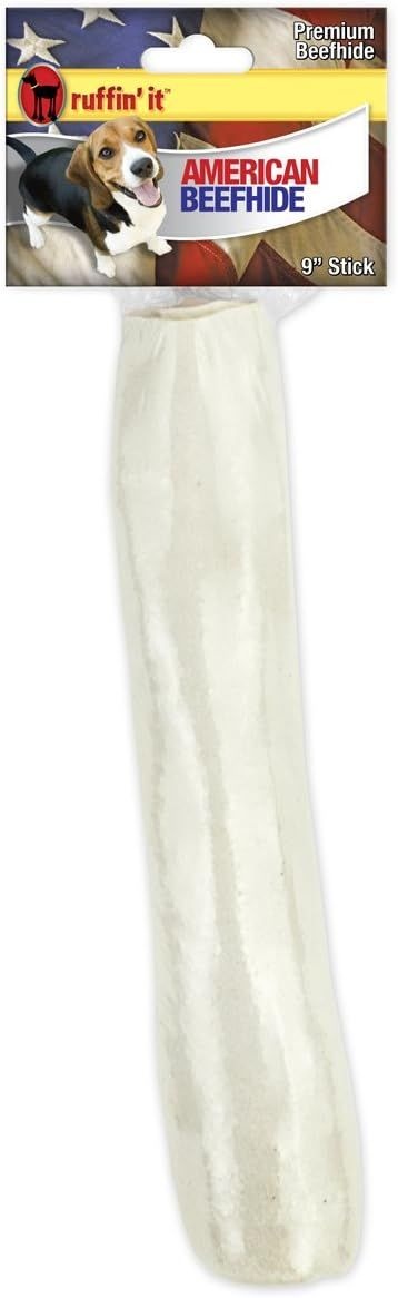Westminster Pet Products 21129 American White Beefhide Retriever Rawhide Treat