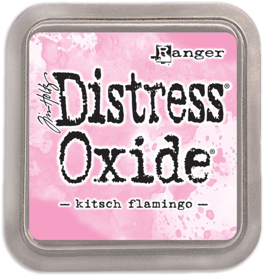 Tim Holtz Distress Oxides Ink Pad Kitsch Flamingo 1 Pack Of 1 Piece