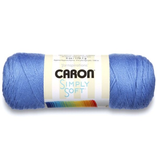 Spinrite Caron Simply Soft Brites Yarn Berry Blue 1 Pack Of 3 Skein