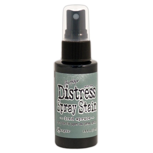 Tim Holtz Distress Spray Stain 1.9Oz Iced Spruce 1 Pack Of 1 Piece