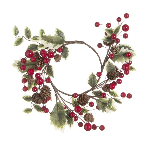 Pinecone and Berry C And Le Ring 4.5 Inches