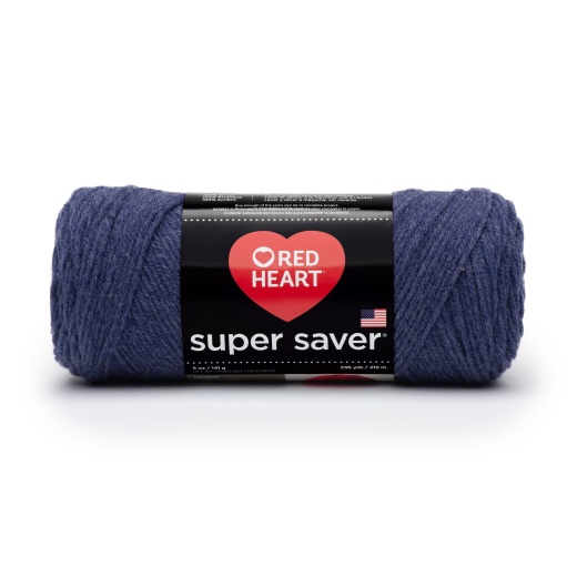 Red Heart Super Saver Yarn Denim 1 Pack Of 9 Skein