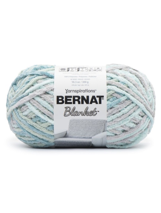 Bernat Big Ball Blanket Yarn - Fog Twist