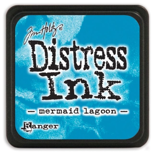 Tim Holtz Distress Mini Ink Pad Mermaid Lagoon 1 Pack Of 1 Piece