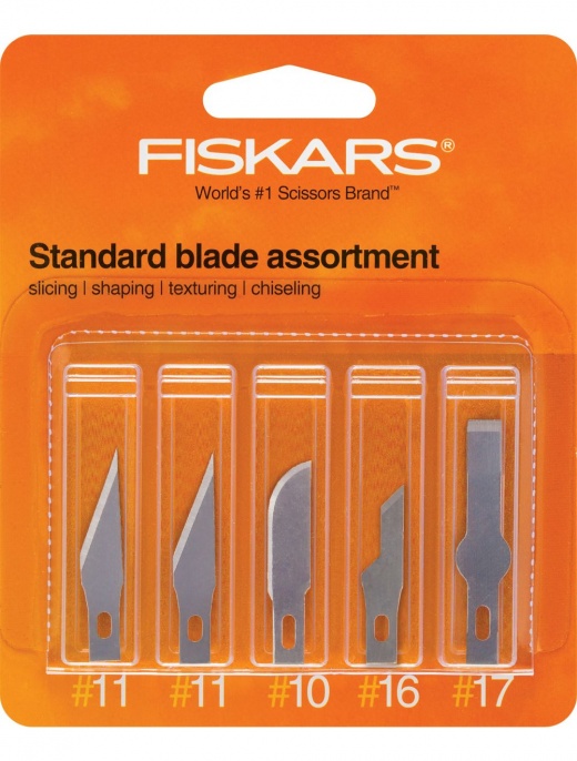 Fiskars Standard Blade Assortment 5/Pkg