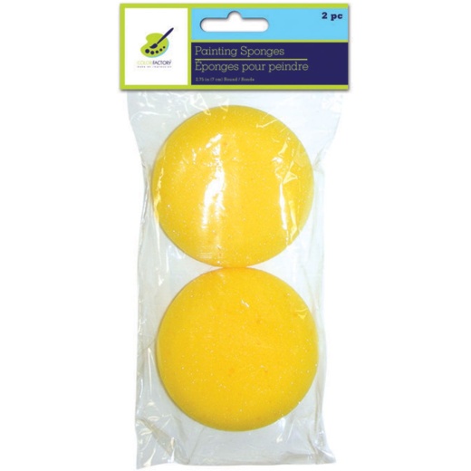 American Classics Color Factory Painting Sponges 2 Per Pkg 2.75 Inch