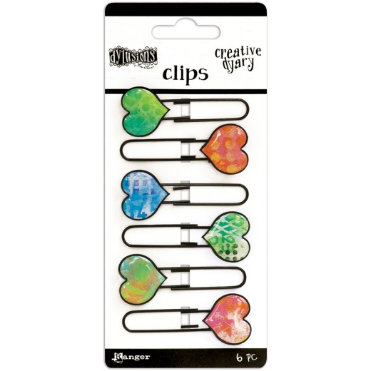 Dyan Reaveley S Dylusions Creative Dyary Clips 1 Pack Of 6 Pieces