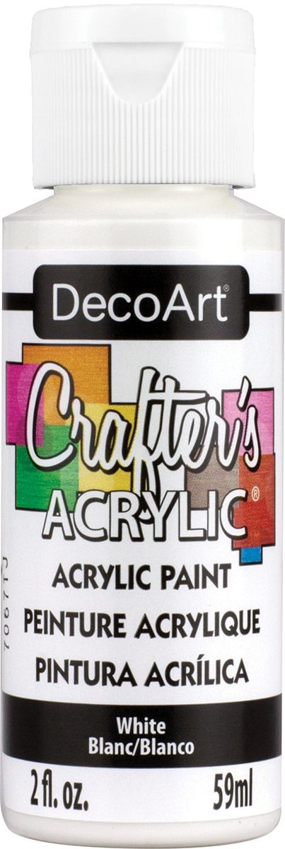 Crafter S Acrylic All Purpose Paint 2Oz White