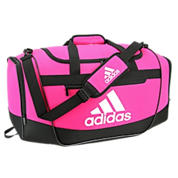 Adidas Defender Iv Small Shock Pink Duffel Bag Color: Shock Pink. Size: 20.5" X 12" X 11"
