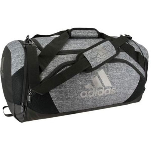 Adidas Team Issue Ii Medium Onix Duffel Bag Size: 26" X 12.5" X 13.5". Color: Onix Gray/White