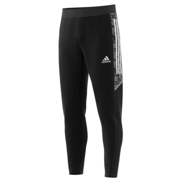 Adidas Condivo 21 Black/White Youth Training Soccer Pant Primeblue