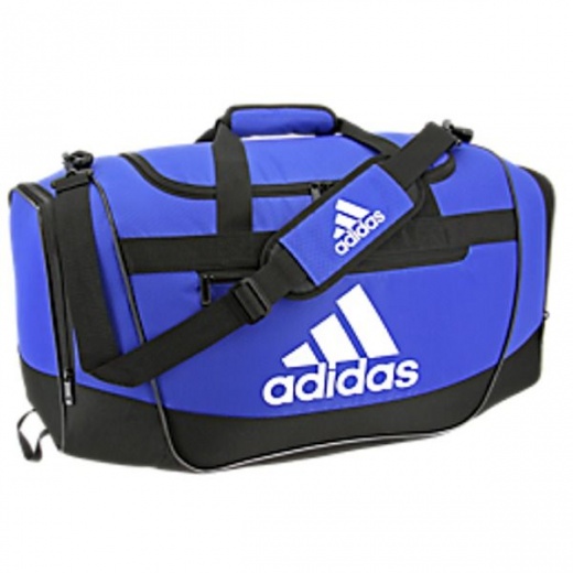 Adidas Royal Blue/White Defender IV Duffel Bag